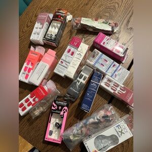 Huge Lot of Kiss Leftover Press On Nails in Short